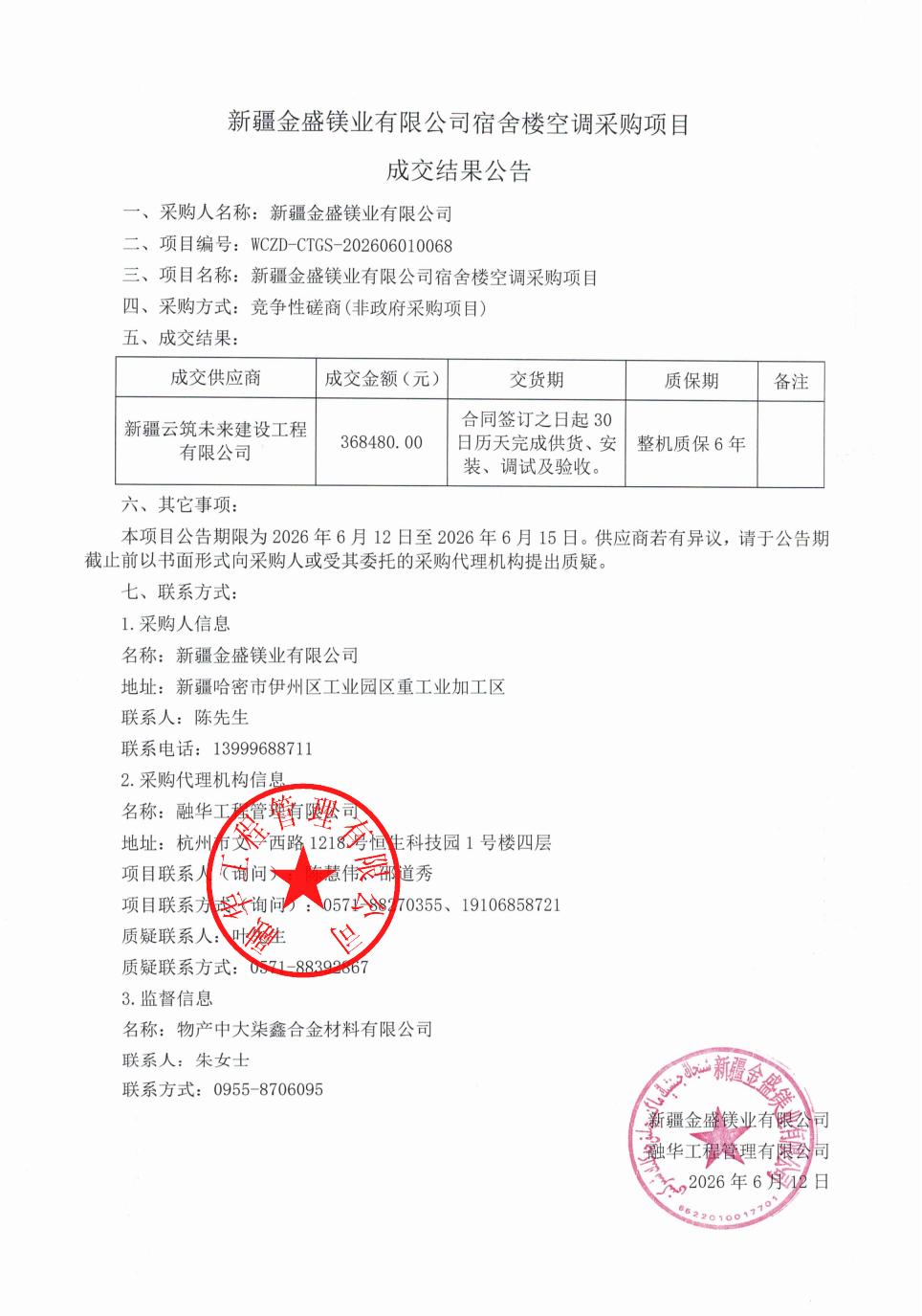 新疆金盛镁业有限公司宿舍楼空调采购项目成交结果公告_01.jpg